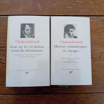 La Pleiade - Chateaubriand / Oeuvres romanesques et voyages