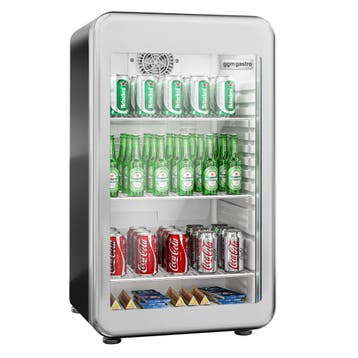 GGM Gastro | Mini displaykoelkast - 495mm - 113 liter - met, Verzenden, Nieuw