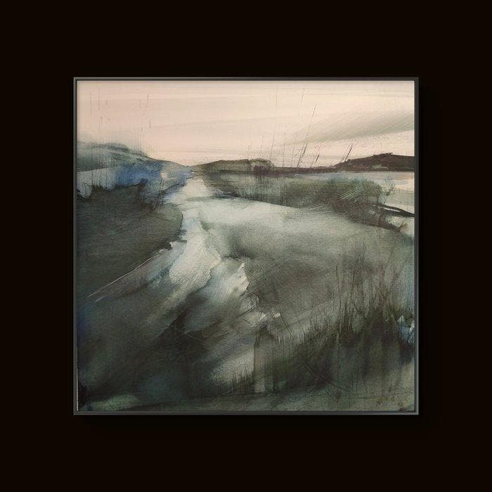 Javier Plata - Áridos 03 No Reserve, Antiek en Kunst, Kunst | Schilderijen | Modern