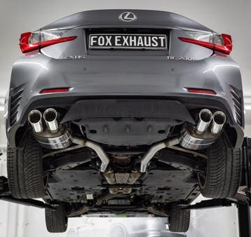 FOX Lexus RC200T einddemper rechts/links - 2x90 Type 25 rech, Verzenden, Nieuw