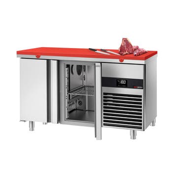 GGM Gastro | Vrieswerkbank PREMIUM - 1400x700mm - met 2 |, Verzenden, Nieuw in verpakking, RVS Meubilair