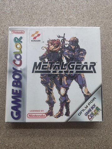 Nintendo - Gameboy Color - METAL GEAR SOLID -First edition, Nieuw