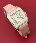 Cartier - Santos 100 - 2878 - Heren - 2017, Sieraden, Tassen en Uiterlijk, Horloges | Heren, Nieuw