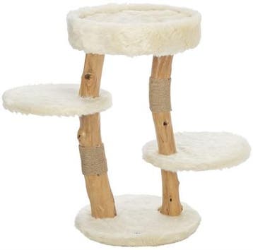 Trixie krabpaal santo hout creme (Krabpalen, Katten), Verzenden, Nieuw, Krabpaal