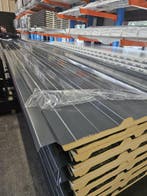 Dakplaten - Sandwichpanelen - Antraciete dakplaten, Verzenden, Nieuw, Overige materialen, 20 tot 50 mm