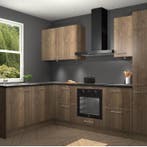 Chocolade Eiken keuken Denpasar 121684, Huis en Inrichting, Keuken | Complete keukens, Verzenden, Nieuw