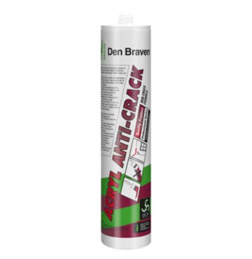 Zwaluw Den Braven Acryl Anti-Crack 310ml DB122, Ophalen of Verzenden, Nieuw