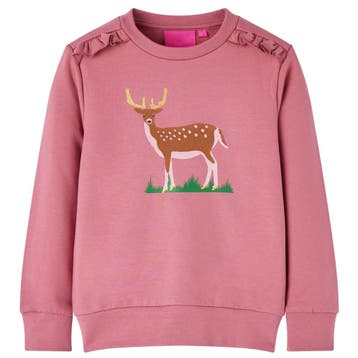 vidaXL Kindertrui 104 frambozenkleurig, Verzenden, Nieuw