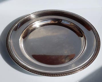 Christofle, Gallia - Schotel - Malmaison - Verzilverd, Antiek en Kunst