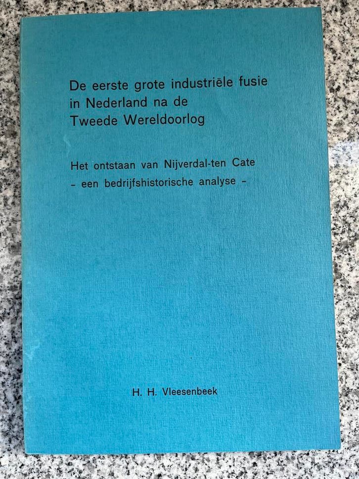 Het ontstaan van Nijverdal-ten Cate, Boeken, Geschiedenis | Stad en Regio, Gelezen, 20e eeuw of later, Verzenden