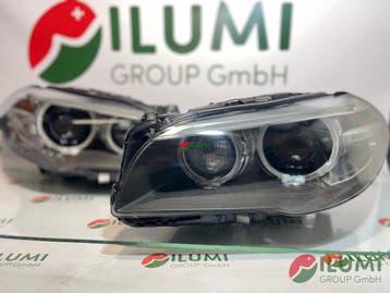 BMW 5 F10 F11 LIFT XENON KL KOPLAMP R L 7378513 7378514, Verzenden, Gebruikt, BMW