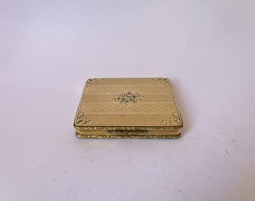 Doos - 18k goudlamina - Trousse Vintage Oro K.R.