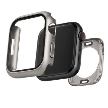Apple Watch full body hardcase Armor - titanium - titanium, Verzenden, Nieuw