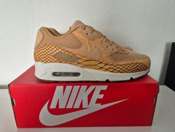 Nike - Air Max 90 Premium Leather Snakeskin - Sneakers -, Kleding | Heren, Schoenen, Nieuw
