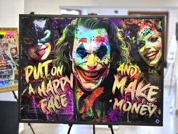 Patryk Konrad - Joker Holographic wall decor - limited