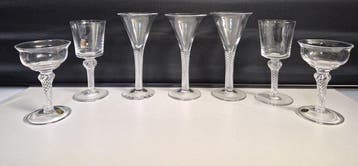 Glasfabriek Leerdam - Wijnglas (7) - Colonial - Kristal -