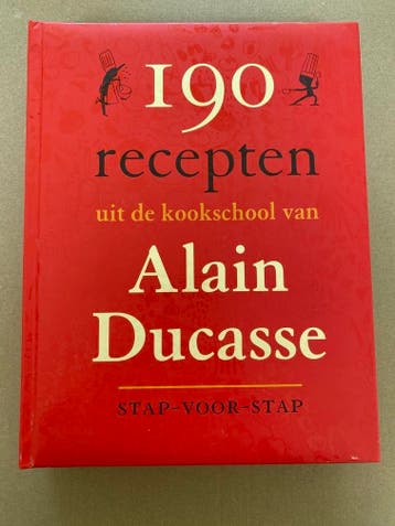 Alain Ducasse - 190 Stap-voor-Stap Recepten  Basistechnieken, Boeken, Kookboeken, Verzenden, Zo goed als nieuw