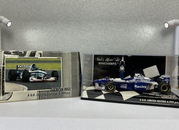 Minichamps 1:43 - Modelauto - Damon Hill Williams Renault, Nieuw