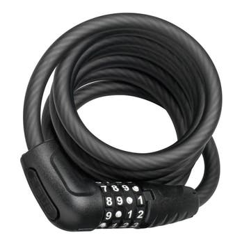 Abus cijfer kabelslot Numero 5510C/180 zwart met Snap Cage, Verzenden, Nieuw
