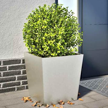 vidaXL Plantenbakken 2 st 50x50x50 cm roestvrij staal, Verzenden, Minder dan 60 cm, Nieuw, Metaal