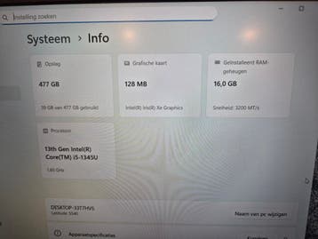 Prachtige 13th Gen Zakelijke Dell Latitude 5540 | Naar keuze, Verzenden, I5 1335U, Nieuw, Dell