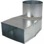 Lepe hoekstuk 220x80 mm naar diameter 160 mm, Ophalen of Verzenden, Nieuw