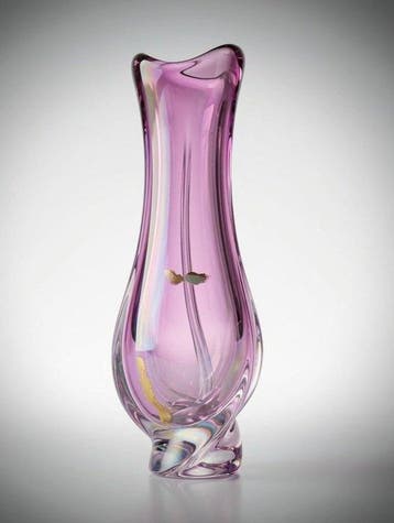 Val Saint Lambert - René Delvenne - Vaas - Kristal -