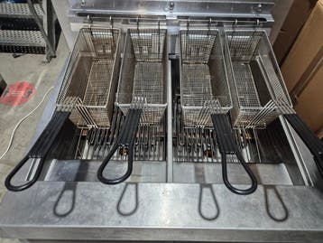 Online VEILING Henny Penny Computron 1500 electric frituur, Zakelijke goederen, Horeca | Keukenapparatuur, Gebruikt, Fornuis, Frituur en Grillen