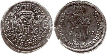 Duitsland Fürth, stad. 4 Kreuzer (Batzen) 1632