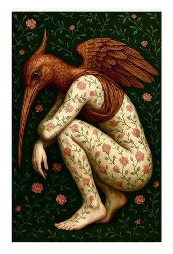 yamila velazquez - “ La Dama del Jardín Silente” XL(No