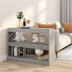 vidaXL Boekenkast/kamerscherm 100x30x72 cm grijs sonoma, Huis en Inrichting, Kasten | Boekenkasten, 100 tot 150 cm, Verzenden