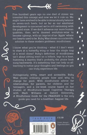 A Mindfulness Guide for the FRAZZLED 9780241186497 Ruby Wax, Boeken, Verzenden, Gelezen, Ruby Wax