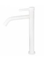Differnz Hoge wastafelkraan - Mat Wit - H 30,6 cm, Doe-het-zelf en Verbouw, Sanitair, Ophalen of Verzenden, Nieuw, Bad