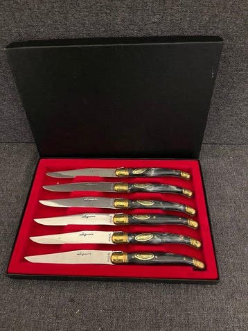 Laguiole - Bestekset voor 6 personen (6) - Inox - Met