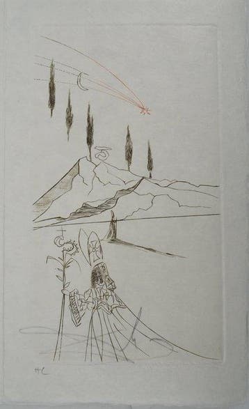 Salvador Dali (1904-1989) - Evêque
