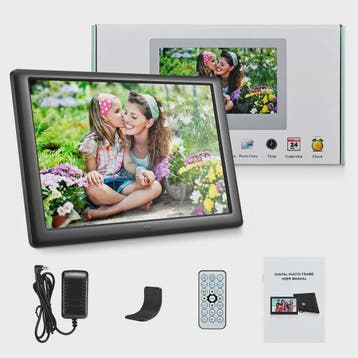 10 Inch Digital Photo Frame Electronic 1920*1080IPS/Music/Vi, Verzenden, Nieuw