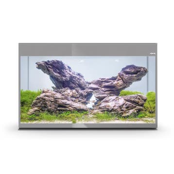 Osaka Glossy ST Grey 100cm inclusief Day en Night LED verlic, Ophalen of Verzenden, Nieuw, Leeg aquarium