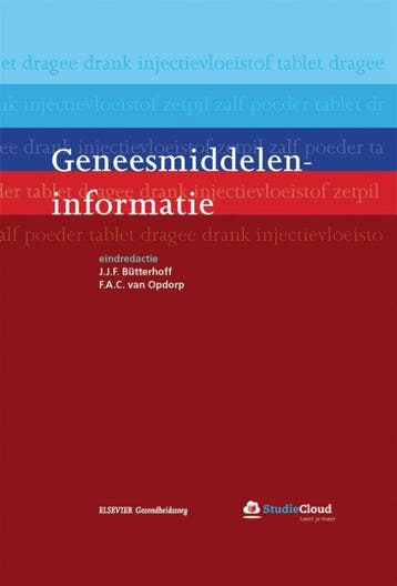 Geneesmiddeleninformatie 9789035234611, Verzenden, Zo goed als nieuw