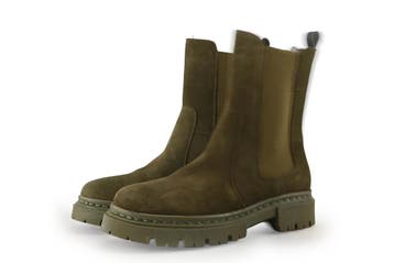 Bullboxer Chelsea boots in maat 39 Groen, Verzenden, Overige typen, Zo goed als nieuw, Bullboxer