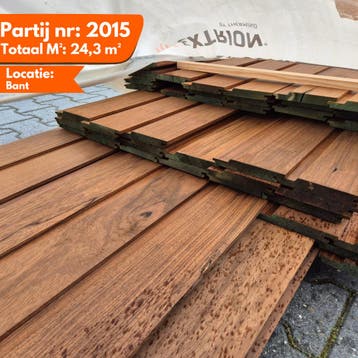 Thermo Frake Channelsiding 2150-2450-4550x141-130x20mm, Ophalen of Verzenden, Nieuw