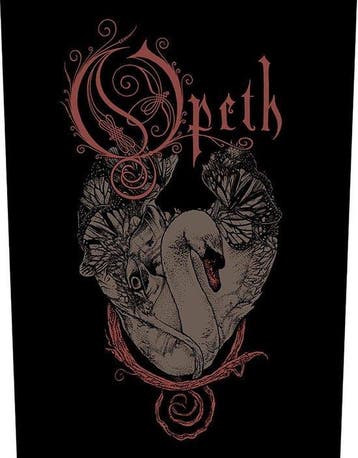 Opeth - Swan - Rugpatch officiële merchandise, Ophalen of Verzenden, Nieuw, Kleding
