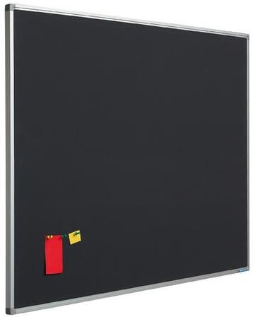 Prikbord bulletin 16mm antraciet - 120x240 cm, Ophalen of Verzenden, Nieuw