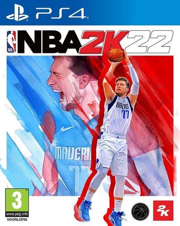 Playstation 4 NBA 2K22, Verzenden, Zo goed als nieuw