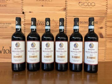 2023 Lisini Rosso di Montalcino - Toscane - 6 Flessen (0.75, Nieuw