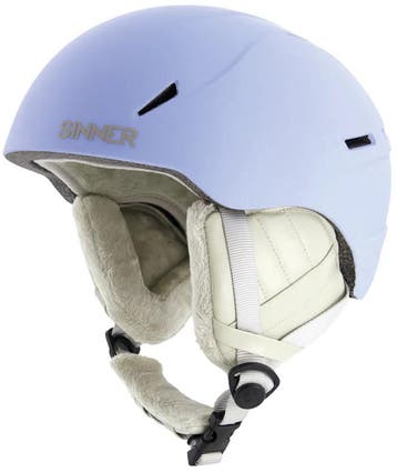 SINNER Crest Unisex Skihelm - MATTE LIGHT BLUE - Maat S,, Ophalen of Verzenden, Zo goed als nieuw, SINNER