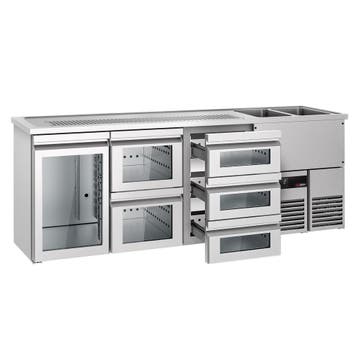 GGM Gastro | Bierkoeling PREMIUM - 2500x700mm - 1 glazen |, Verzenden, Nieuw in verpakking