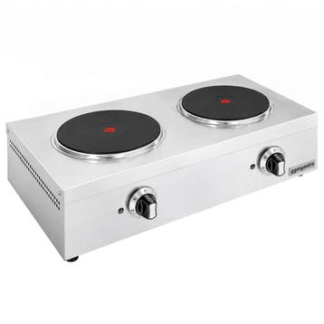 GGM Gastro | Elektrisch fornuis - 770x400x170mm - 5,2 kW - 2, Witgoed en Apparatuur, Verzenden, Nieuw, Inbouw