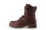Panama Jack Veterboots in maat 40 Bruin, Kleding | Dames, Schoenen, Bruin, Verzenden, Overige typen, Zo goed als nieuw