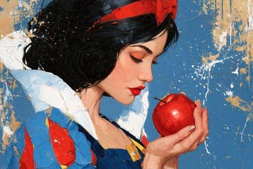 Iconica - The Temptation of Snow White - unique 1/1 XXL (100