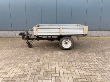 Robuuste enkelassige kipper / kiepaanhanger, Ophalen of Verzenden, Overige